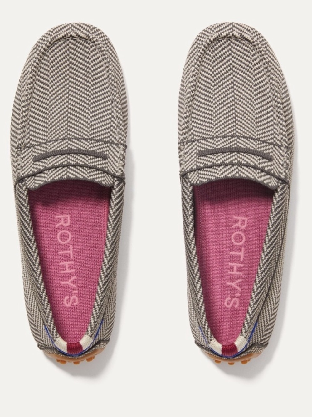 Rothy's The Driver- Iron
Herringbone Size 10